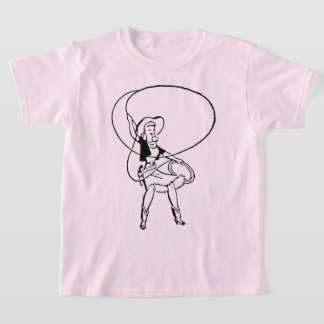 CISV Austin Cowgirl Flickors T Shirt