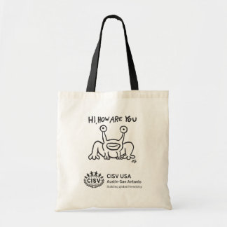 CISV Austin "Hej, hur är det med dig"-bag Tygkasse