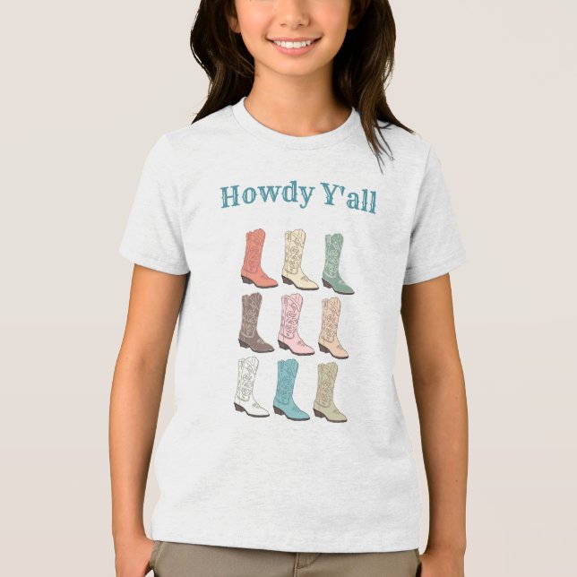 CISV Austin Howdy Barn (Boys/Girls) T Shirt (Framsida)