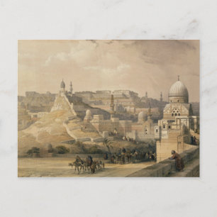 Citadel av Kairo, från "Egypten och Nubia" Vykort
