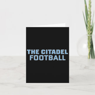 Citadel Bulldog Football Apparel Fläkt Kort