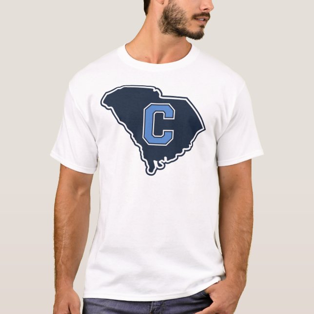 Citadel BULLDOGS CHARLESTON SC Sticker T Shirt (Framsida)