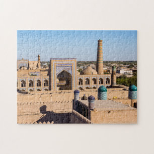 Citadel Kunya-ark-Khiva, Uzbekistan Pussel
