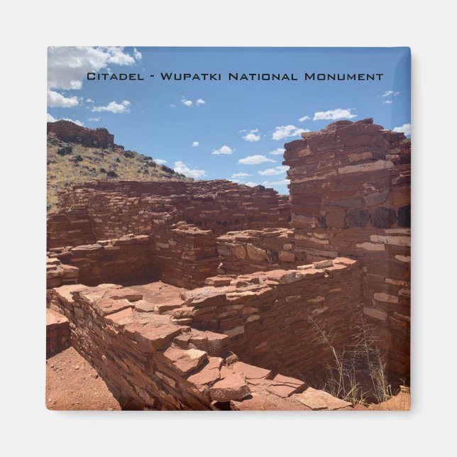 Citadel - Wupatki National Monument Magnet (Framsidan)
