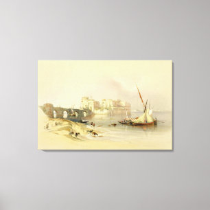Citadelen av Sidon, April 28th 1839, pläterar 76 Canvastryck