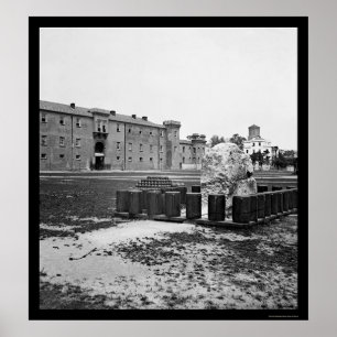 Citadelen i Charleston, SC 1865 Poster