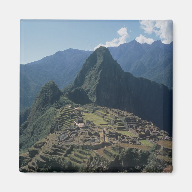 Citadets utseende på Machu Picchu Magnet (Framsidan)
