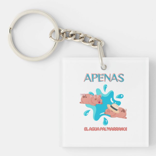 citat "Apenas el agua pal marrano" gris (Framsidan)