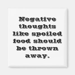 citat av negativa tankar magnet