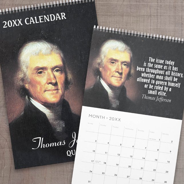 Citat av Thomas Jefferson Kalender (Quote Calendar)