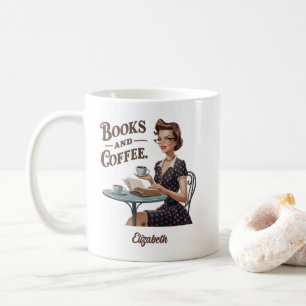 Citat bokar och kaffe Bok Älskare Kaffemugg