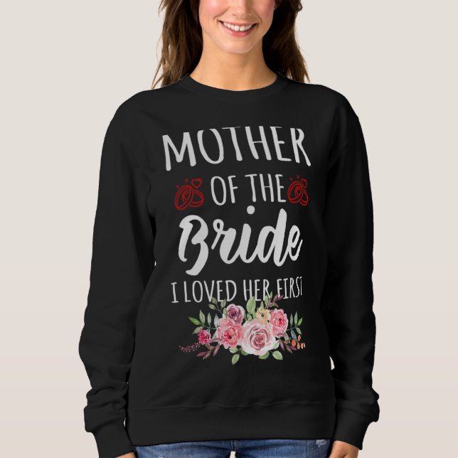 Citat Budens mamma I älskade hennes första blomma T Shirt (Framsida)