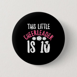 Citat för 10-årig Cheerleader Flicka Knapp