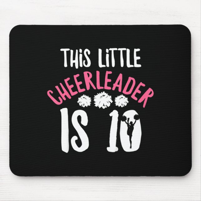 Citat för 10-årig Cheerleader-flicka Musmatta (Framsidan)