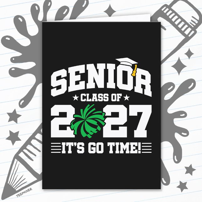 Citat för avgångstal Senior Cheer Squad Klass 2027 Kort (Skapare uppladdad)