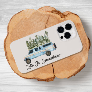 Citat för camping road trip Låt oss åka någonstans