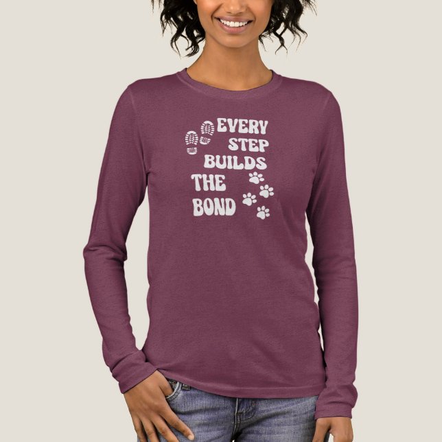 Citat för hundpromenadörer  t shirt (Framsida)