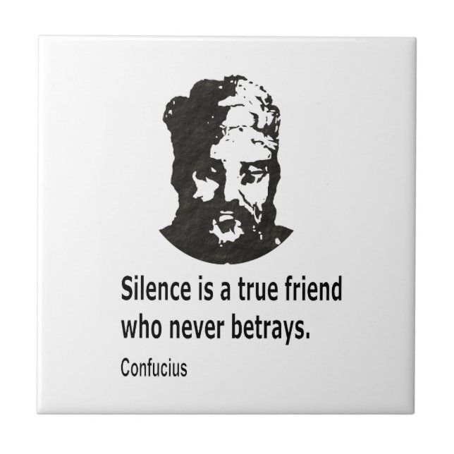 Citat från Confucius Kakelplatta (Framsidan)