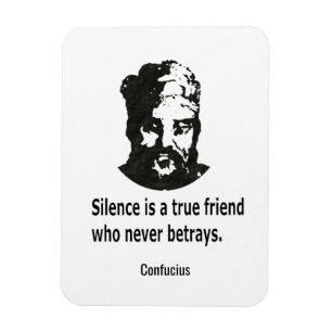 Citat från Confucius Magnet