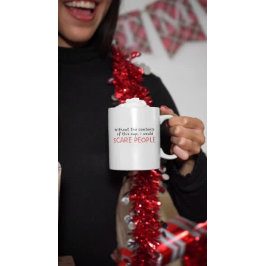 Citat från det funktionella Trendiget Humor Påståe Kaffemugg