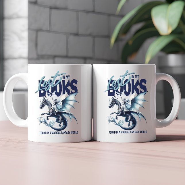 Citat från Dragon och Fairy & Fantasy bok älskare Kaffemugg (Skapare uppladdad)