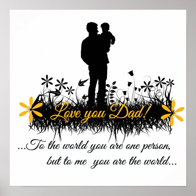 Citat från Far-dagen Poster (Framsidan)