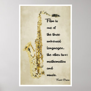 Citat från Frank Capra - Math Poster
