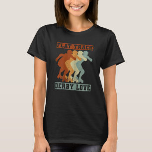 Citat från Kärlek från Womens Flat Track Derby til T Shirt