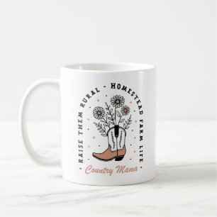 citat från land mamma hemestead homemaker lantbruk kaffemugg