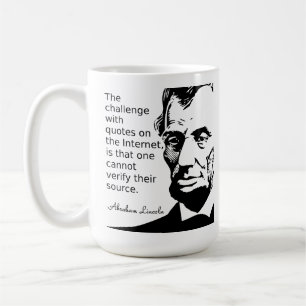 Citat från Lincolns mugg