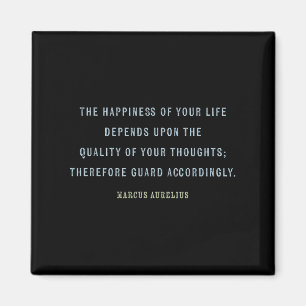Citat från Marcus Aurelius, Mindset Motivational Q Magnet