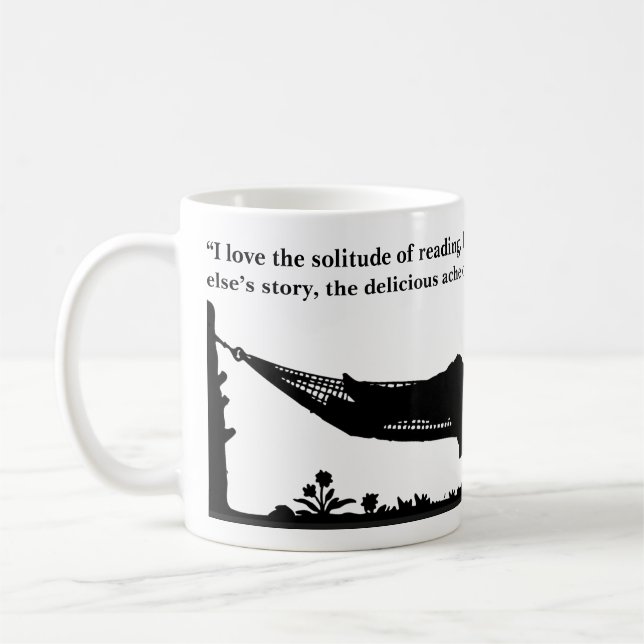 citat från Naomi Shihab Nye Kaffemugg (Vänster)