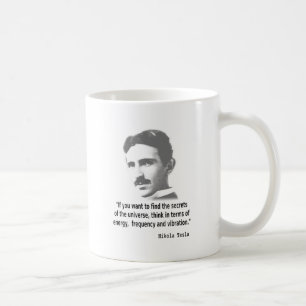 Citat från Nikola Tesla Kaffemugg