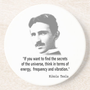Citat från Nikola Tesla Underlägg Sandsten