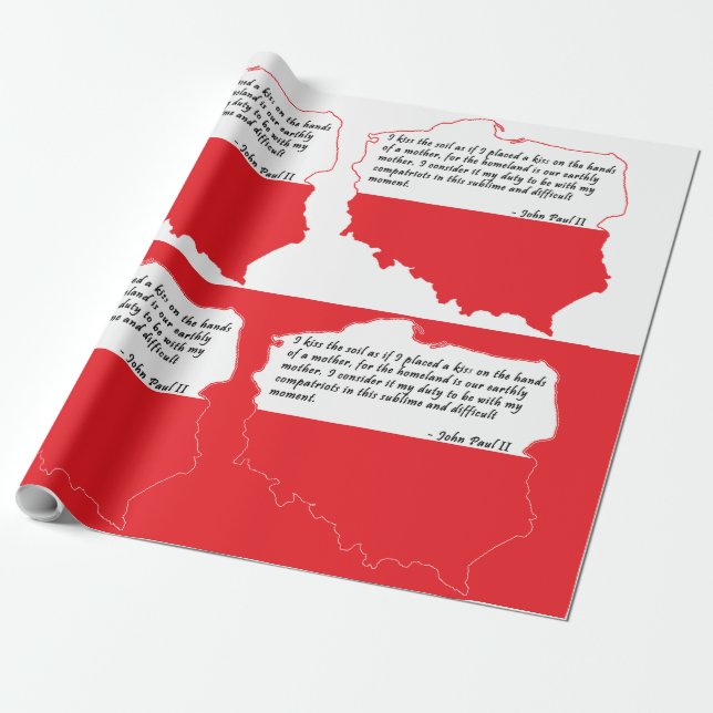 Citat från påven Johannes Paulus II Presentpapper (Utrullad)