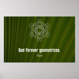 Citat från Plato Poster