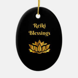 Citat från Reiki Blessings Julgransprydnad Keramik