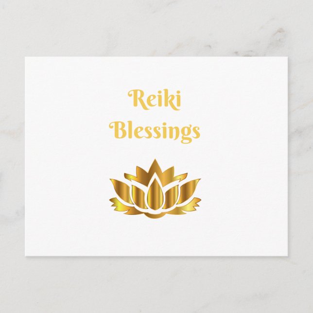 Citat från Reiki Blessings Vykort (Framsida)
