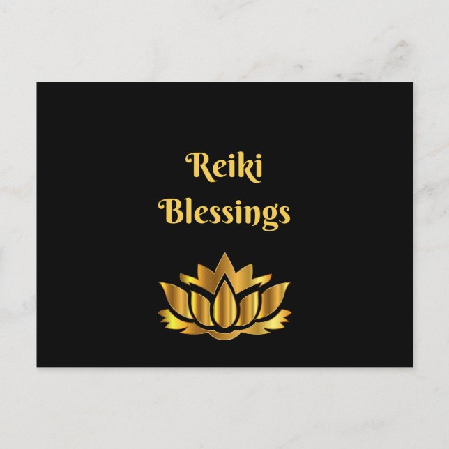 Citat från Reiki Blessings Vykort (Framsida)