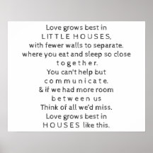 Citat från små hus