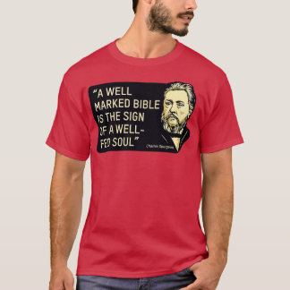 Citat från teologen och predikanten Charles Spurge T Shirt