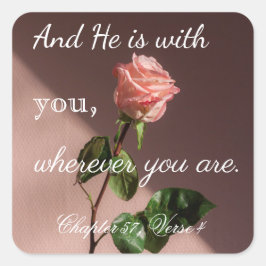 citat fyrkantigt klistermärke