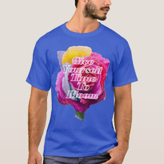 Citat Ge Ditt Simeo Bloom retro T Shirt
