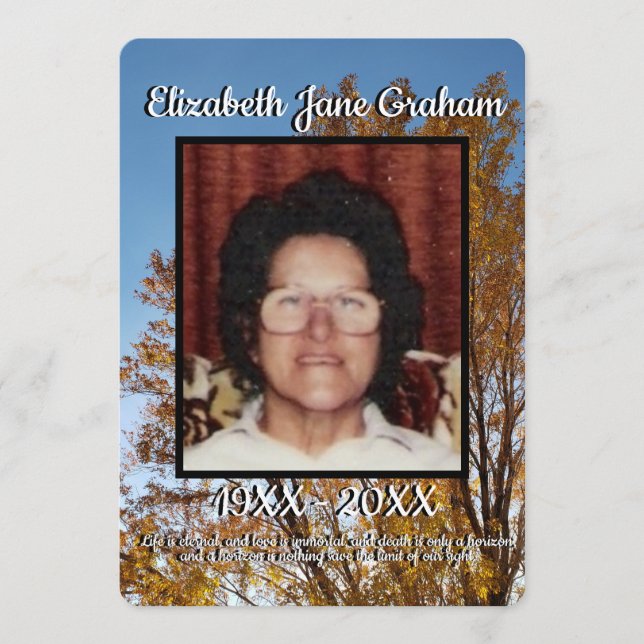 Citat Golden Löv Fall Träd Bakgrund - Program (Framsida)