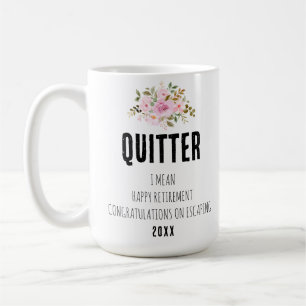 Citat I Elak Lycklig Pension Grattisar Kaffemugg