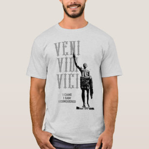 Citat I kom jag att se att jag erövrade Veni Vidi T Shirt