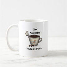 Citat | Kaffe och Tur-kaffe Mugg