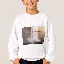 Citat om att Känna Sig Själv - Barn Sweatshirt Tröja