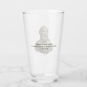 Citat om Bra Deeds Philosopher Plato Glaskopp