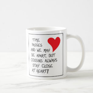 Citat om Cousins - Gift Mugg
